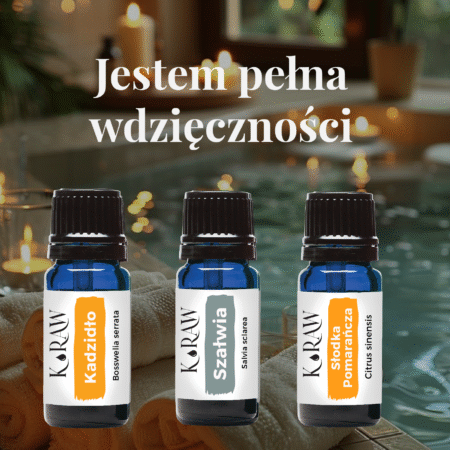 Zestaw Jestem pełna wdzięcznośći